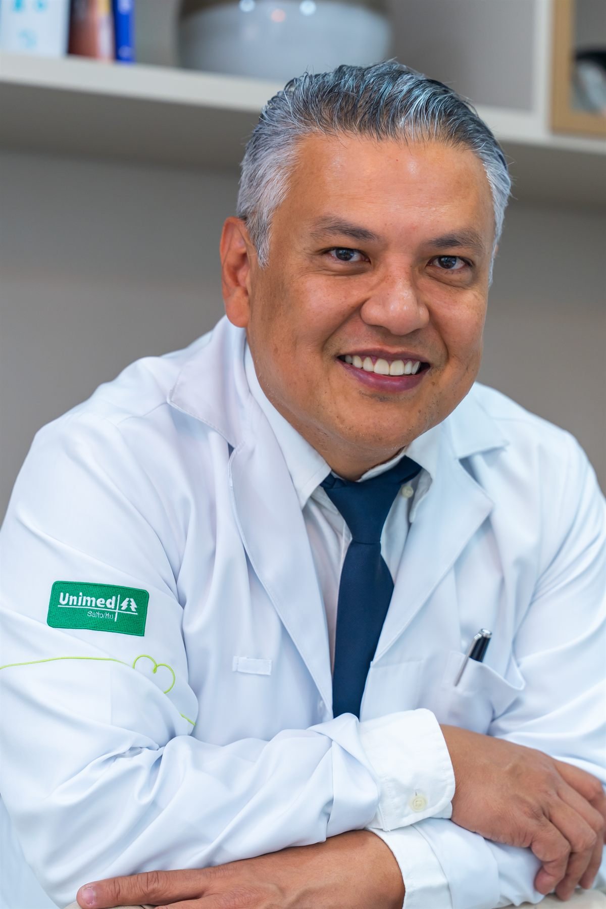 Dr. Ricardo Madeira, urologista e andrologista em Itu, de jaleco